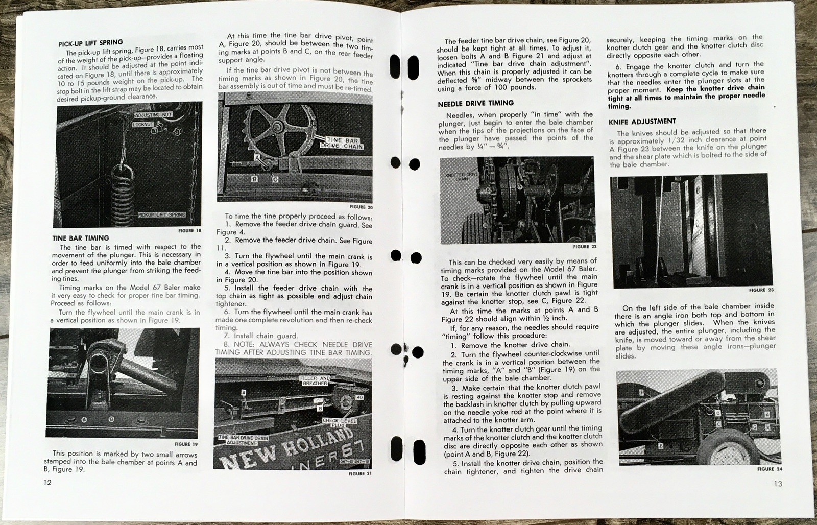 New Holland 67 Hayliner Baler Operators Manual Owners Book Maintenance - Image 4