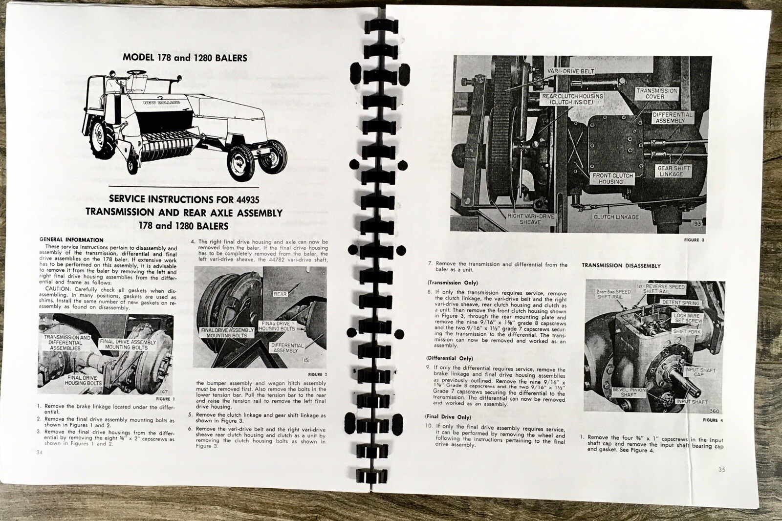New Holland 67 Baler Service Manual Parts Catalog Operators Set Repair Shop Book - Image 9