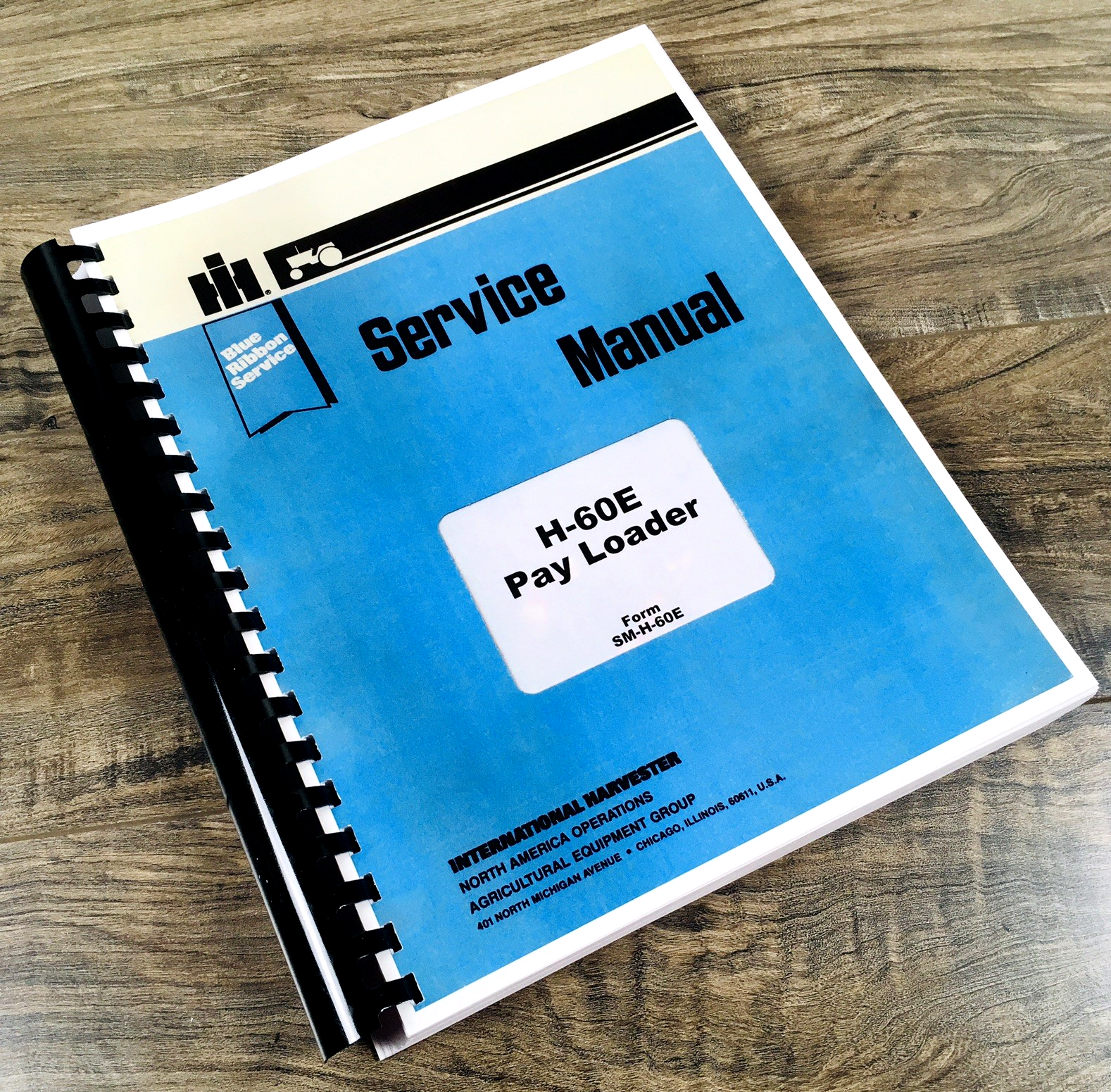 International H-60E Pay Wheel Loader Service Manual Repair Shop Book Overhaul