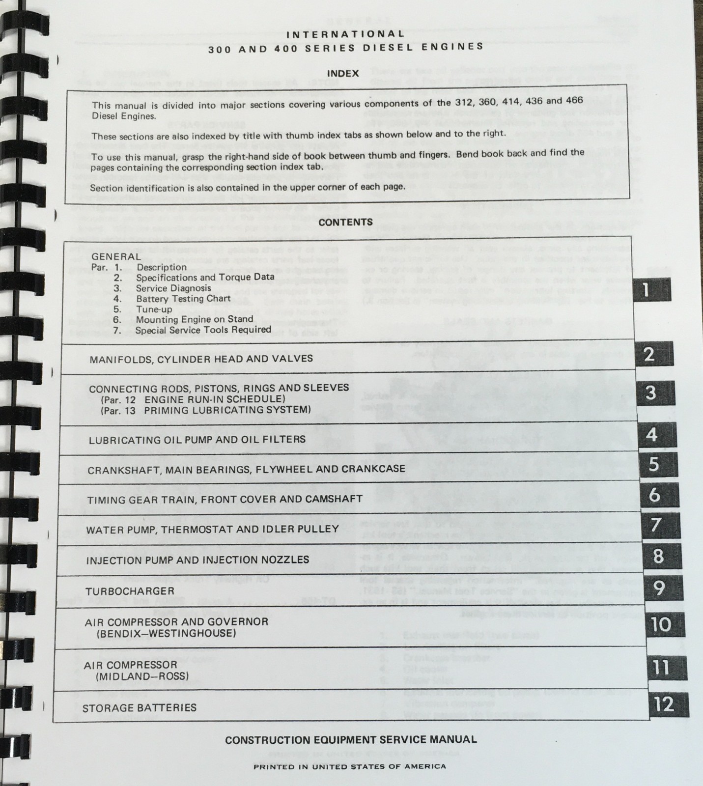 International H-60E Pay Loader Wheel Loader Service Manual Set Repair Shop Book - Image 2