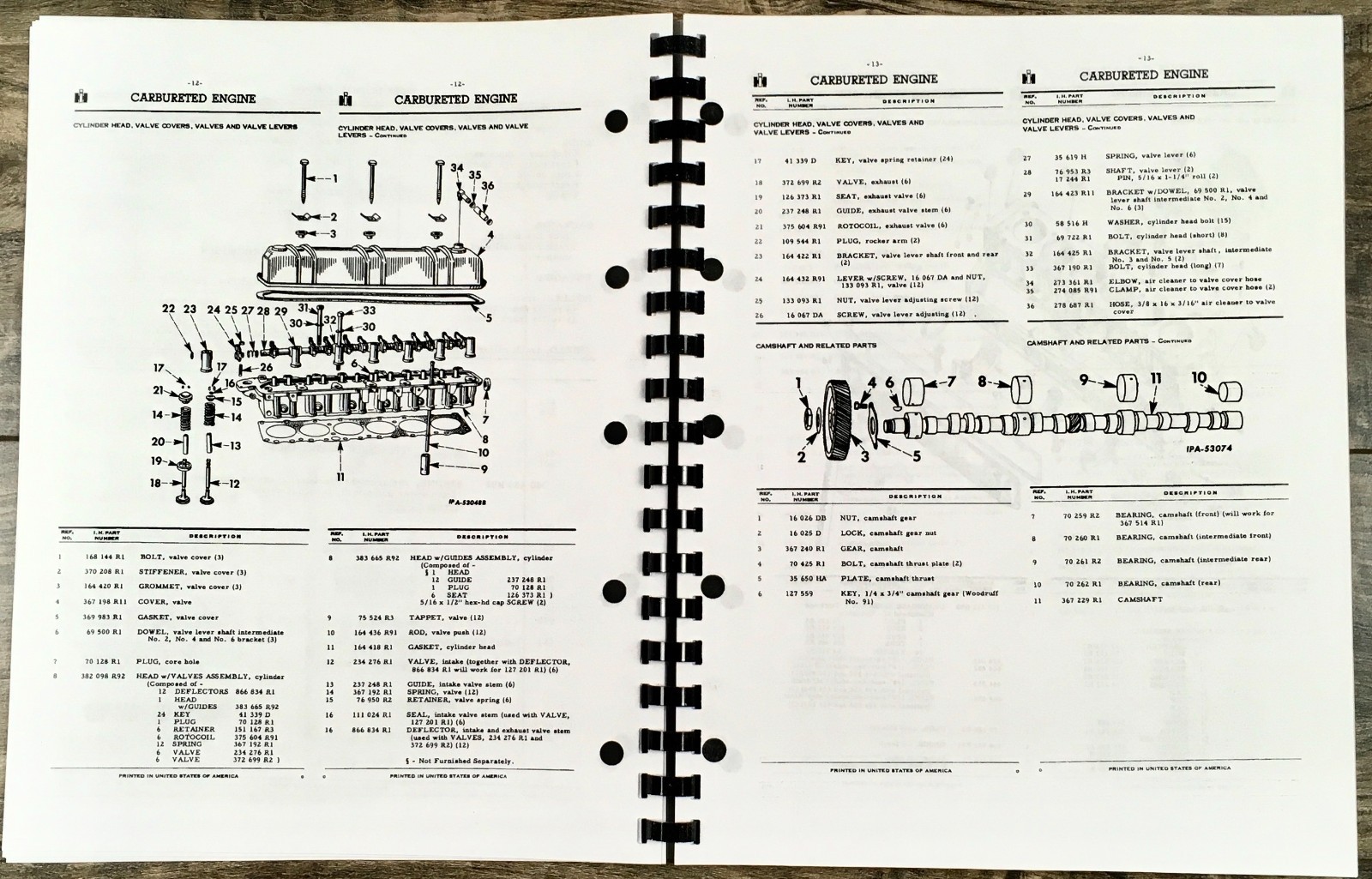 International T-6 62 Series Crawler Tractor Parts Operators Manual Set Catalog - Image 10