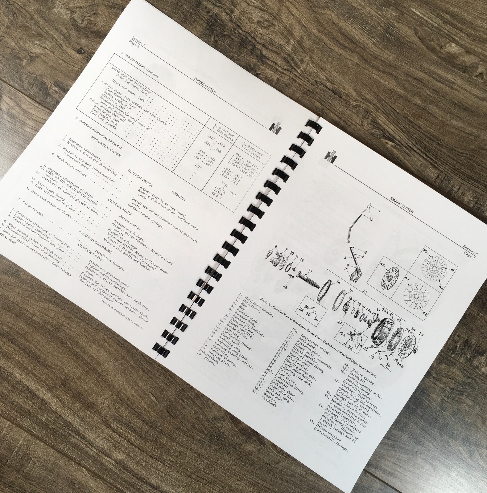 International TD6 61 Series TD9 91 Diesel Crawler Service Manual Set Repair Shop - Image 8