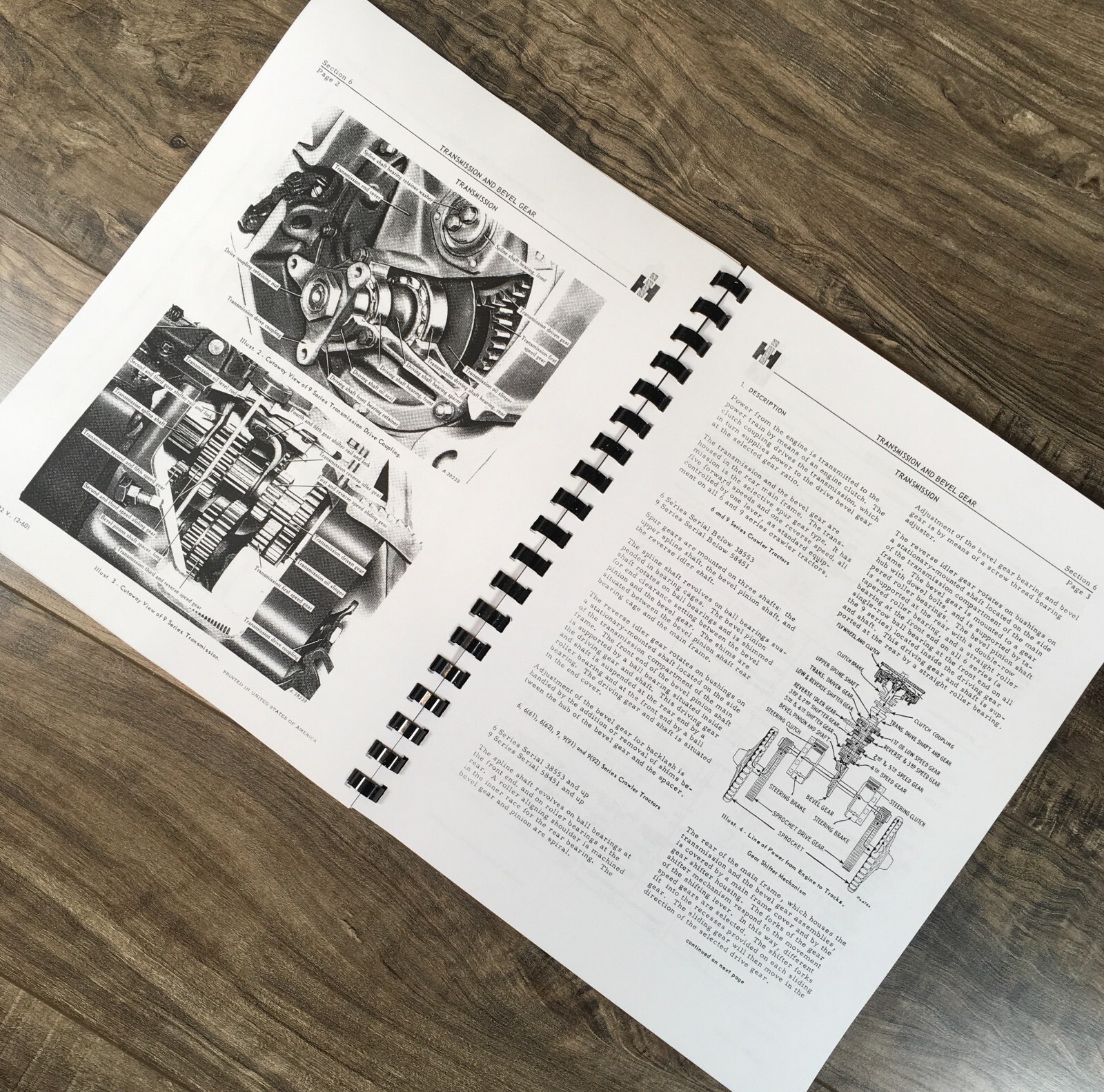 International T-6 T-9 Gas Crawler Tractor Service Manual Set Repair Shop Books - Image 9