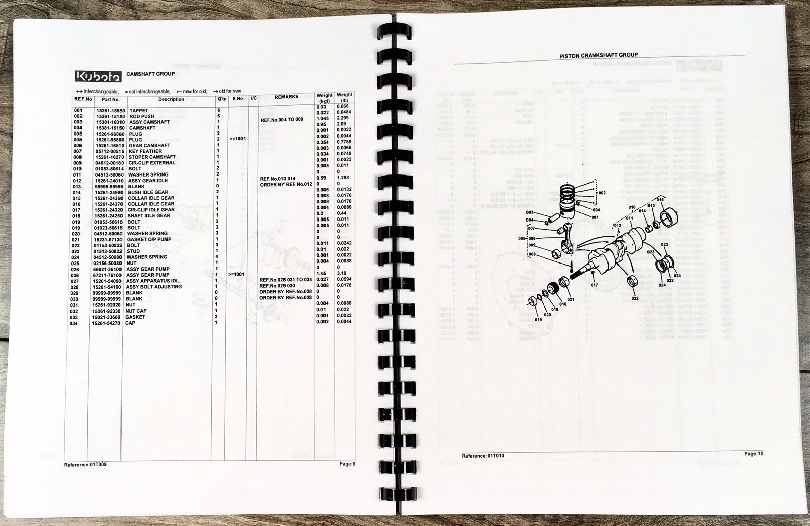 Kubota B6100D Tractor Parts Catalog Operators Manual Owners Assembly Book - Image 10