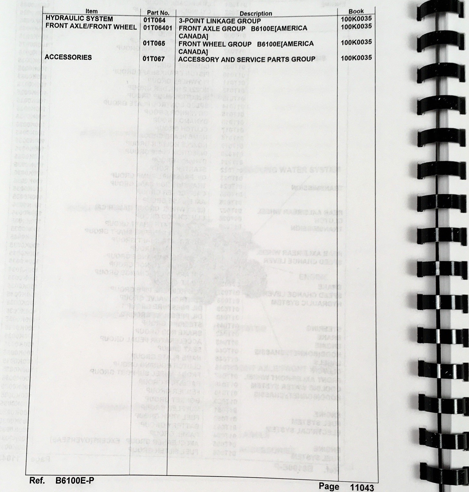 Kubota B6100E Tractor Parts Catalog Operators Manual Owners Assembly Maintenance - Image 4