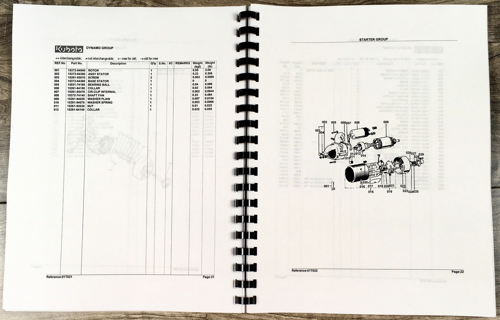 Kubota B6100E Tractor Parts Catalog Operators Manual Owners Assembly Maintenance - Image 11