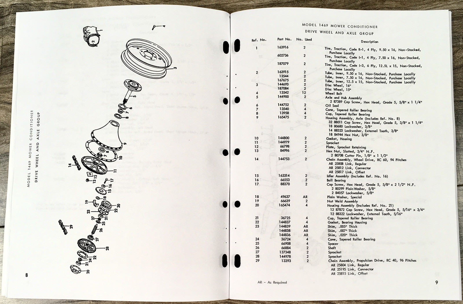 New Holland 1469 Self Propelled Mower Conditioner Parts Manual Catalog Assembly - Image 3