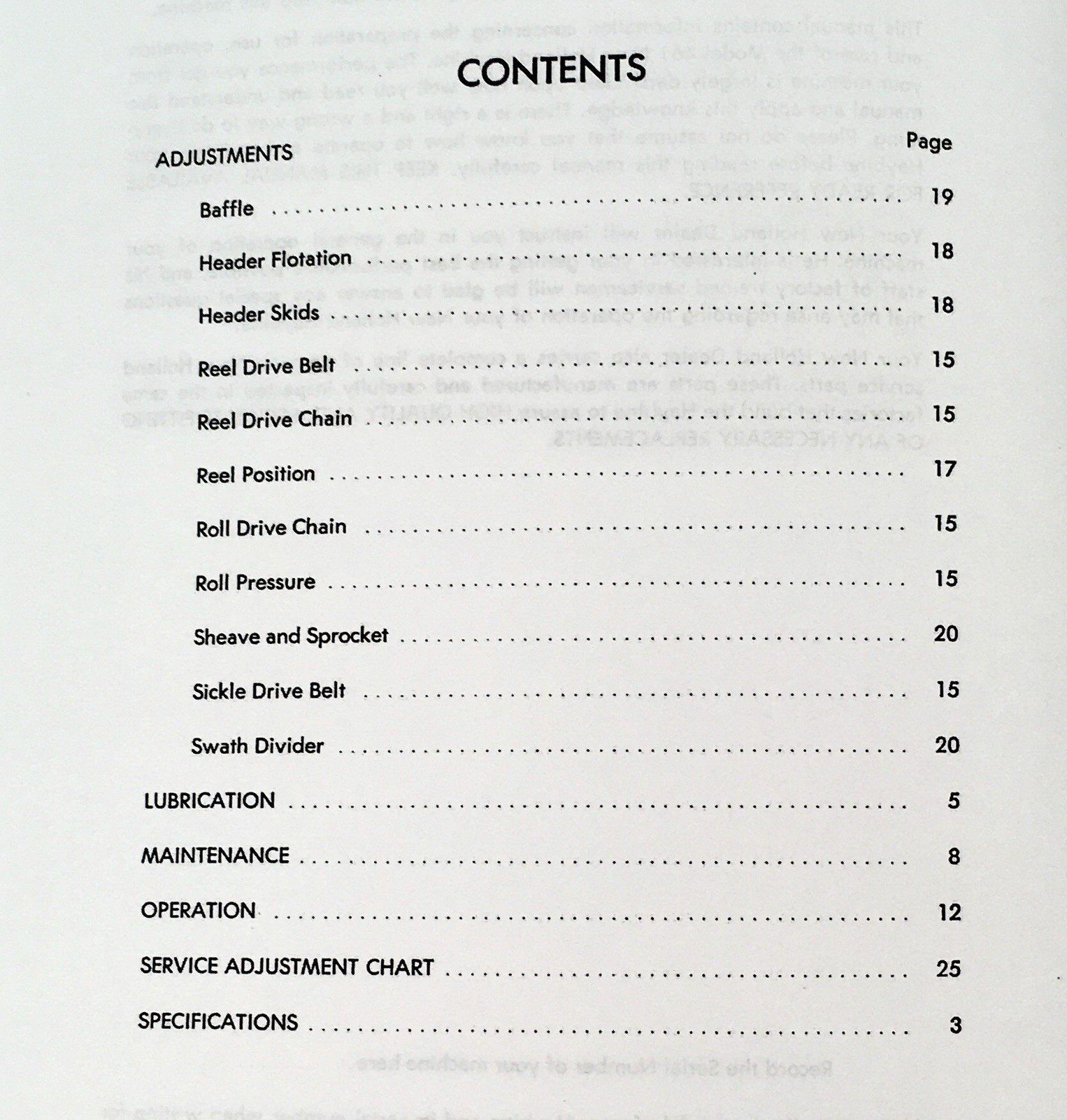 New Holland 461 Mower Conditioner Operators Manual Owners Haybine Maintenance - Image 2