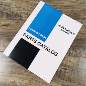 International 2050 Series A 2050A Loader Attachment Parts Manual Catalog Book
