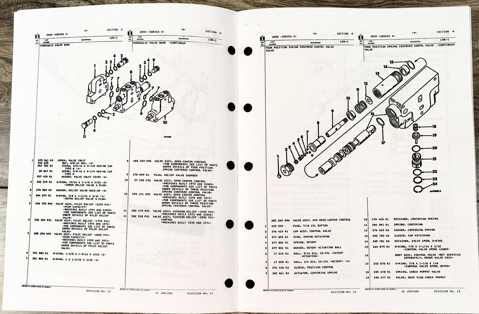 International 2050 Series A 2050A Loader Attachment Parts Manual Catalog Book - Image 4