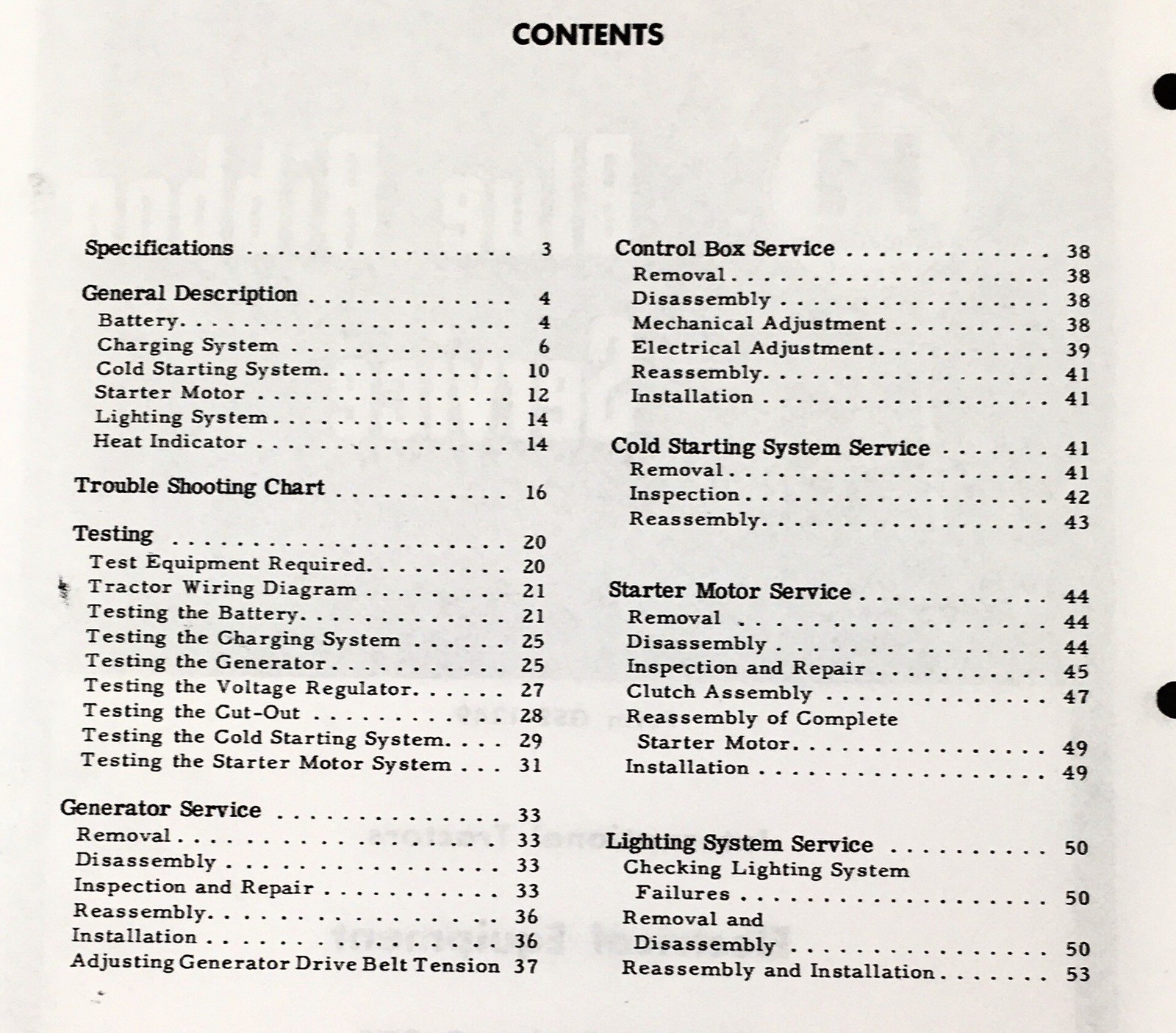 International Electrical Service Manual For B275 Tractor Shop Schematics Repair - Image 2