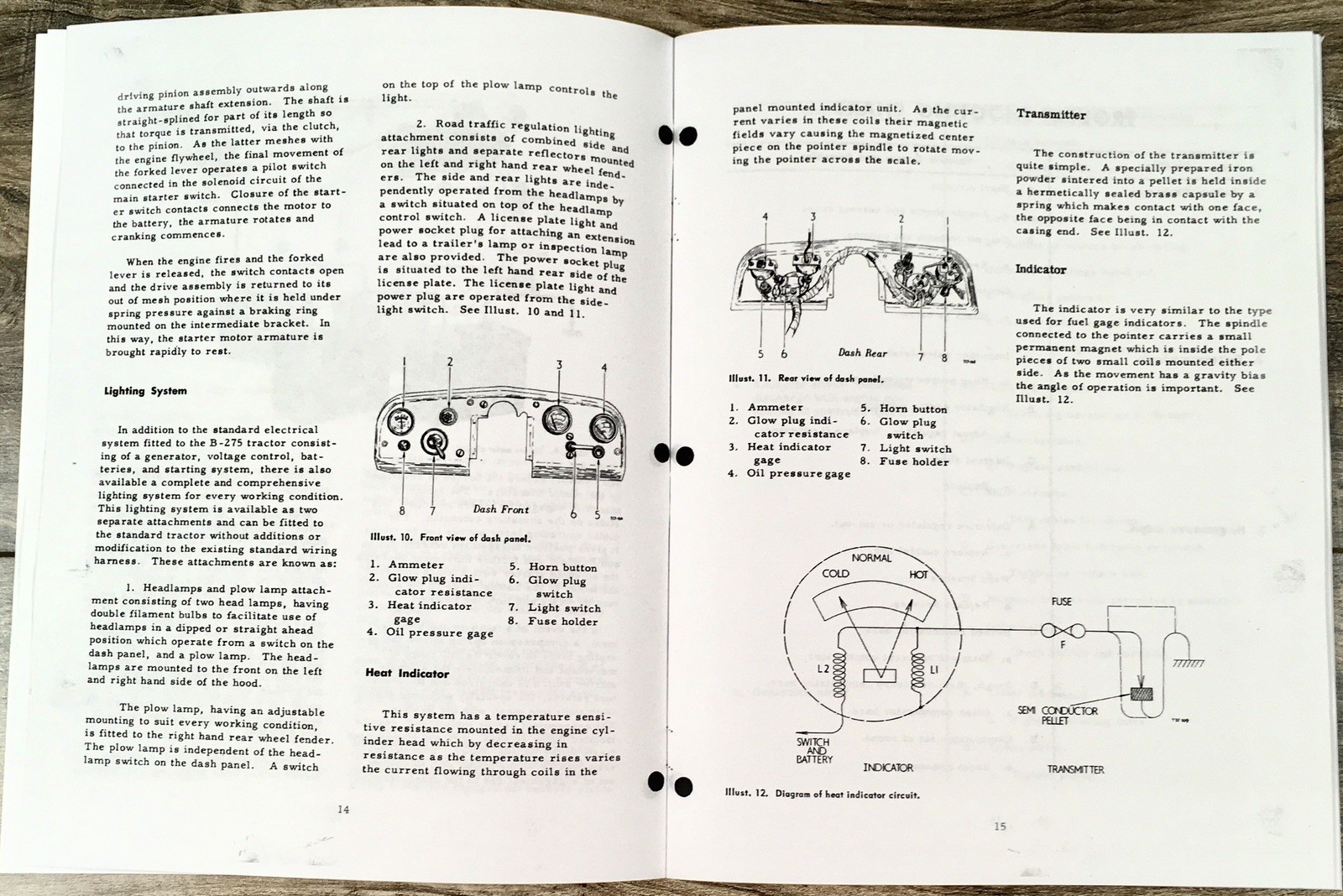 International Electrical Service Manual For B275 Tractor Shop Schematics Repair - Image 4
