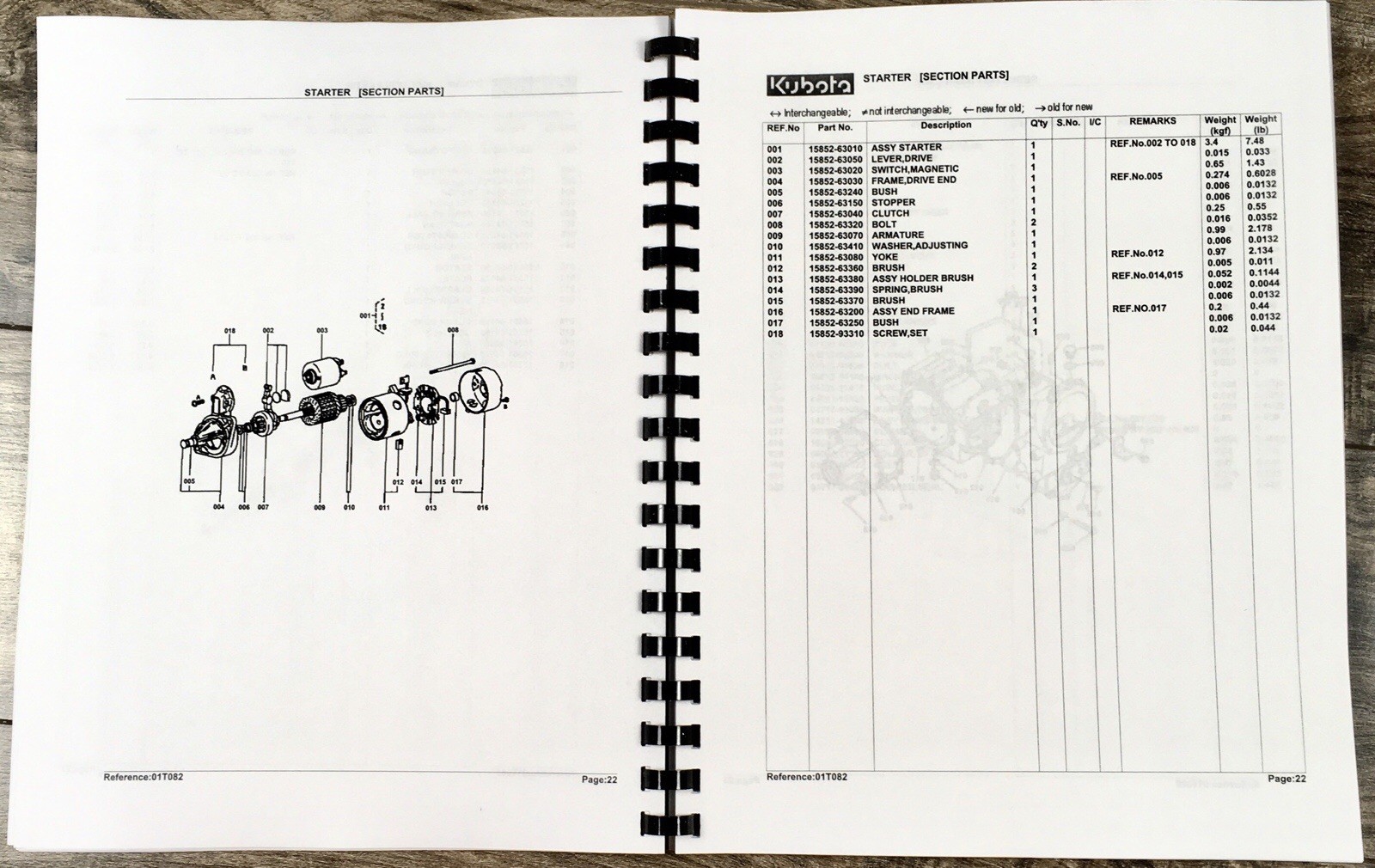Kubota G3200 Lawn and Garden Tractor Service Manual Parts Catalog Repair Book - Image 13