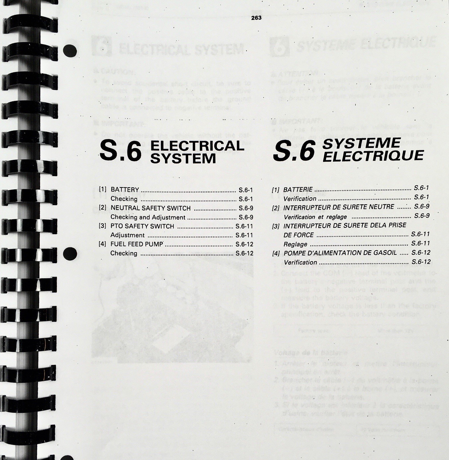 Kubota G3200 Lawn and Garden Tractor Service Manual Parts Catalog Repair Book - Image 15