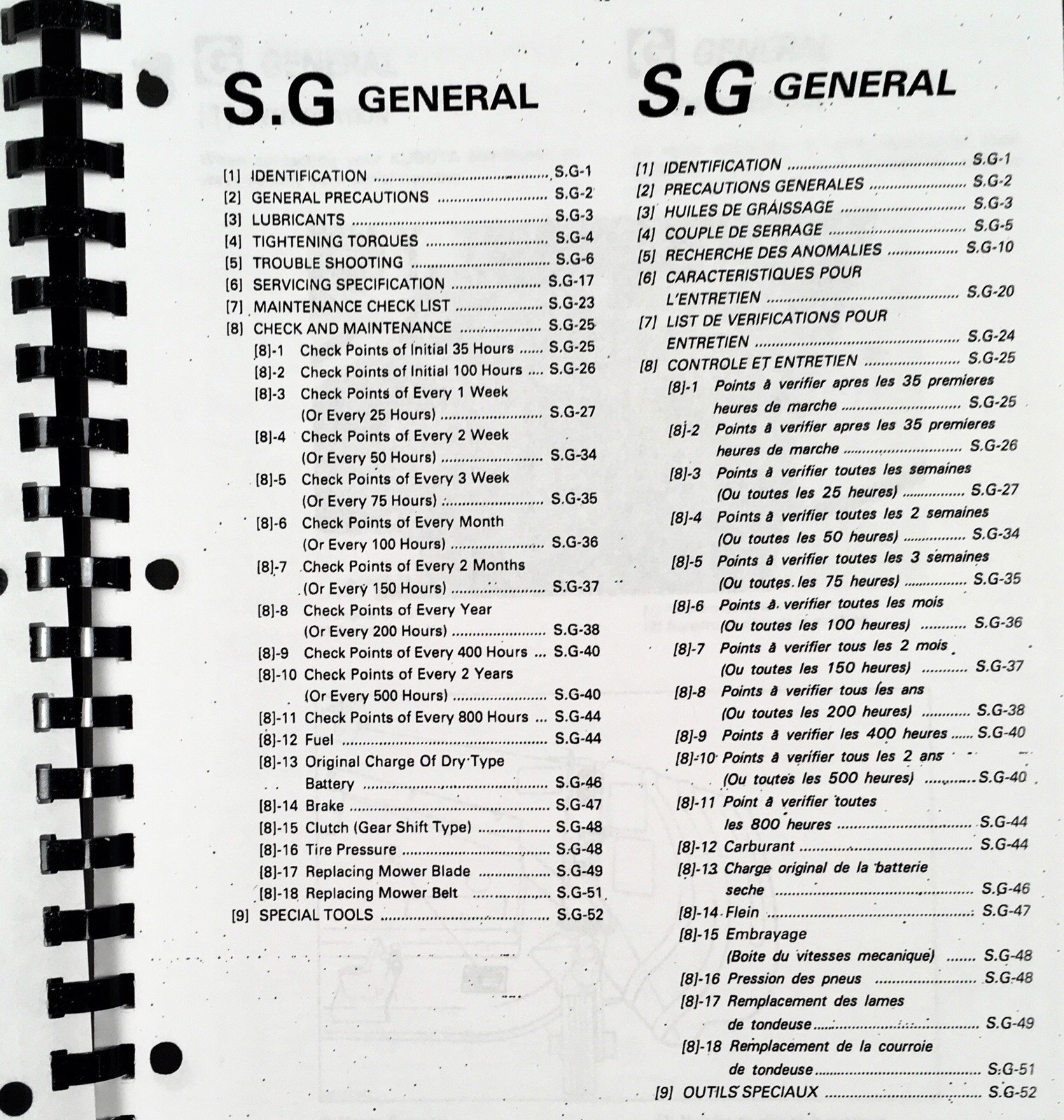 Kubota G3200 Lawn and Garden Tractor Service Manual Parts Catalog Operators - Image 15