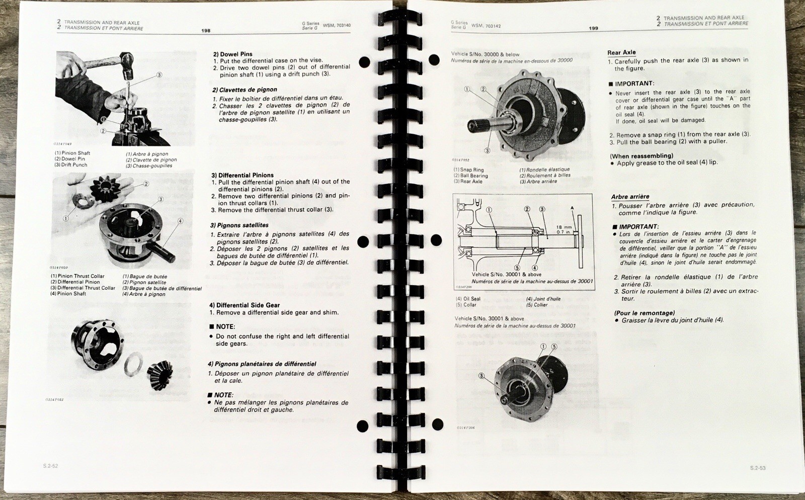 Kubota G4200H Lawn and Garden Tractor Service Manual Parts Catalog Repair Book - Image 10