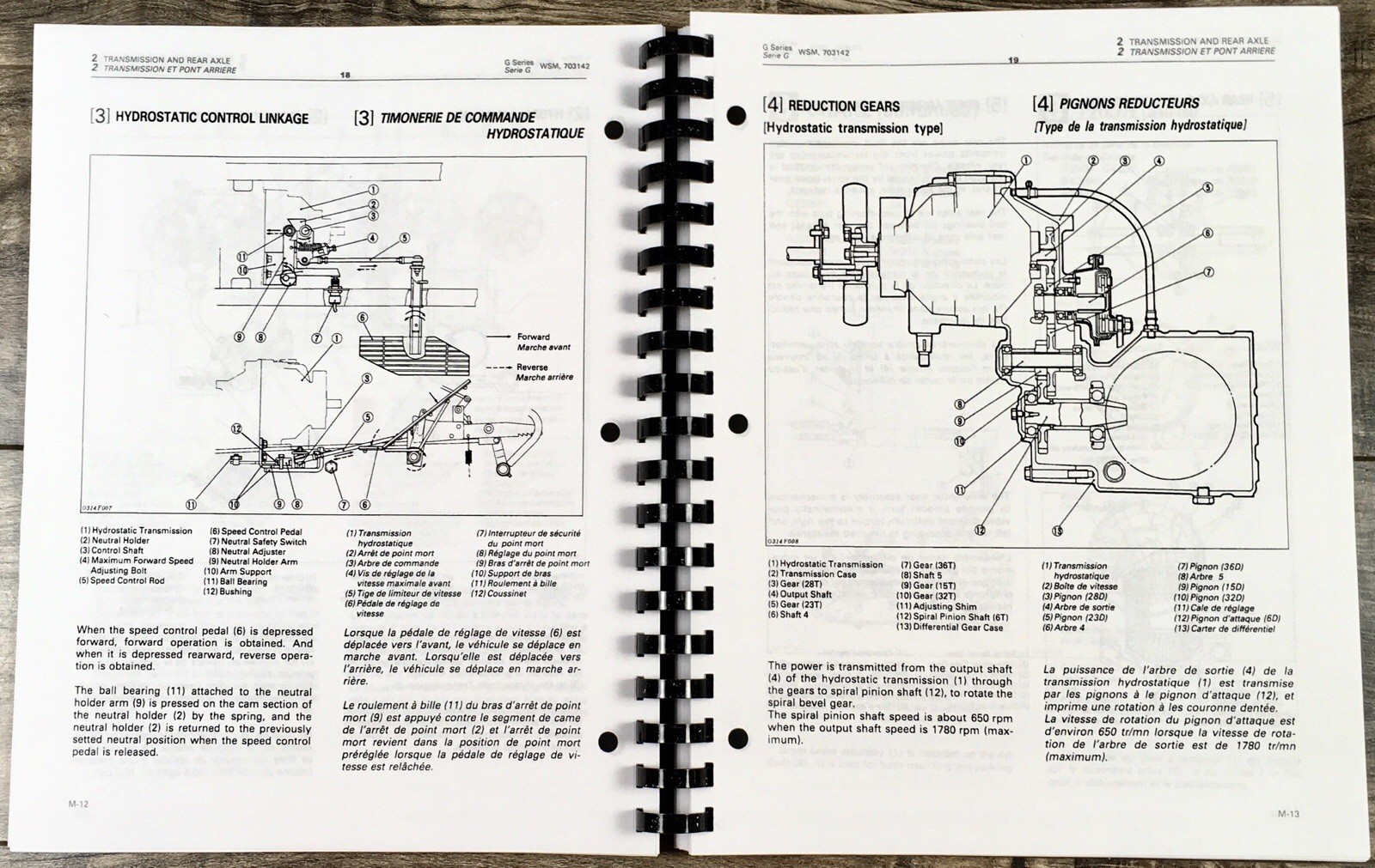 Kubota G4200 Lawn and Garden Tractor Service Manual Parts Catalog Operators - Image 11