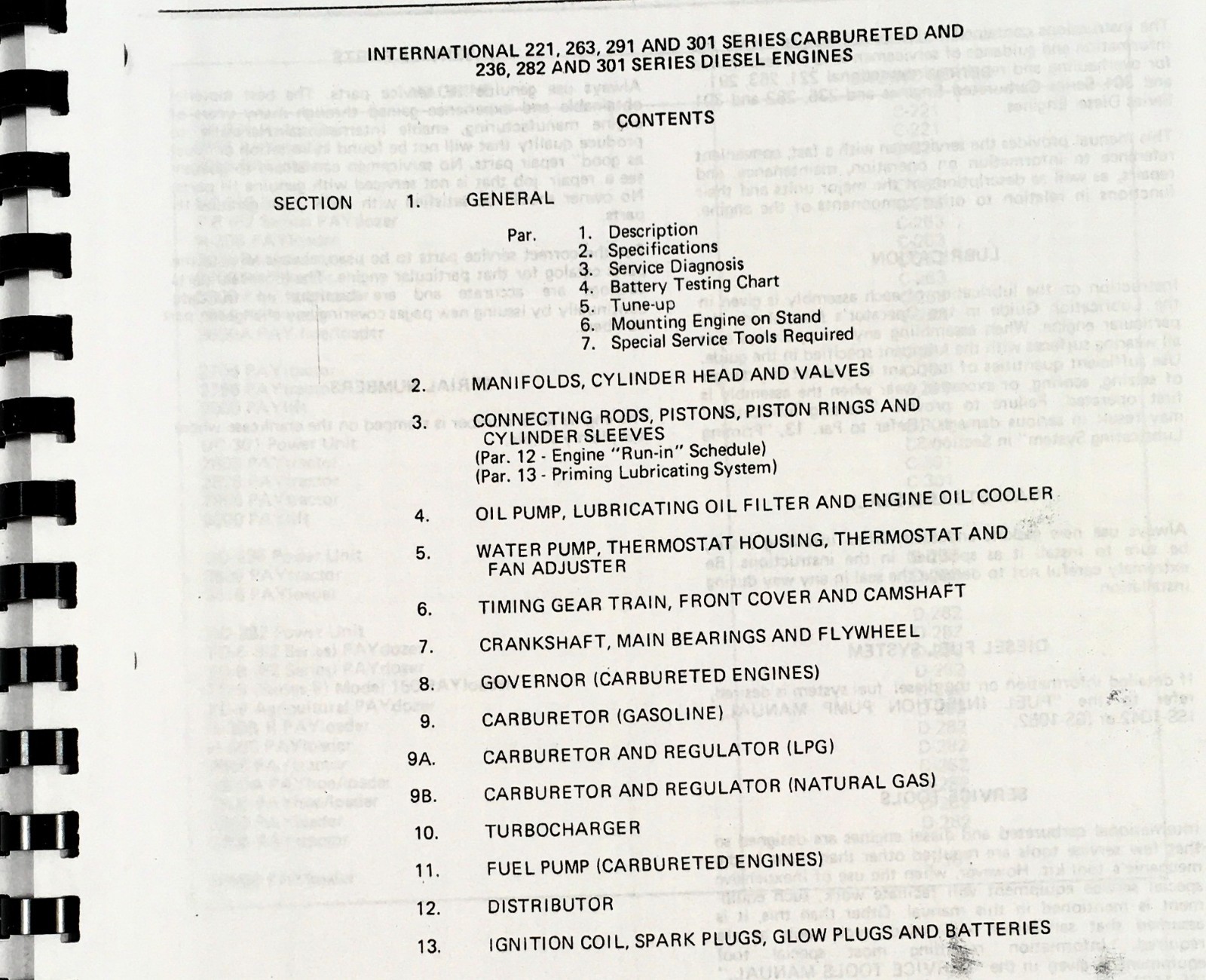 International TD-9 Series 92 Crawler Tractor Service Parts Manual Set Catalog - Image 15