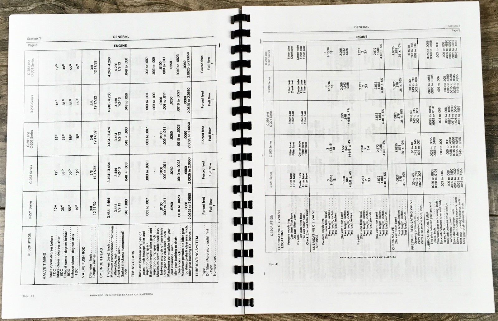 International TD-9 Series 92 Crawler Tractor Service Parts Manual Set Catalog - Image 17