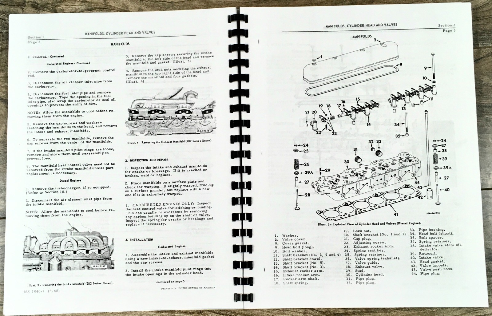 International TD-9 Series 92 Crawler Tractor Service Parts Manual Set Catalog - Image 18