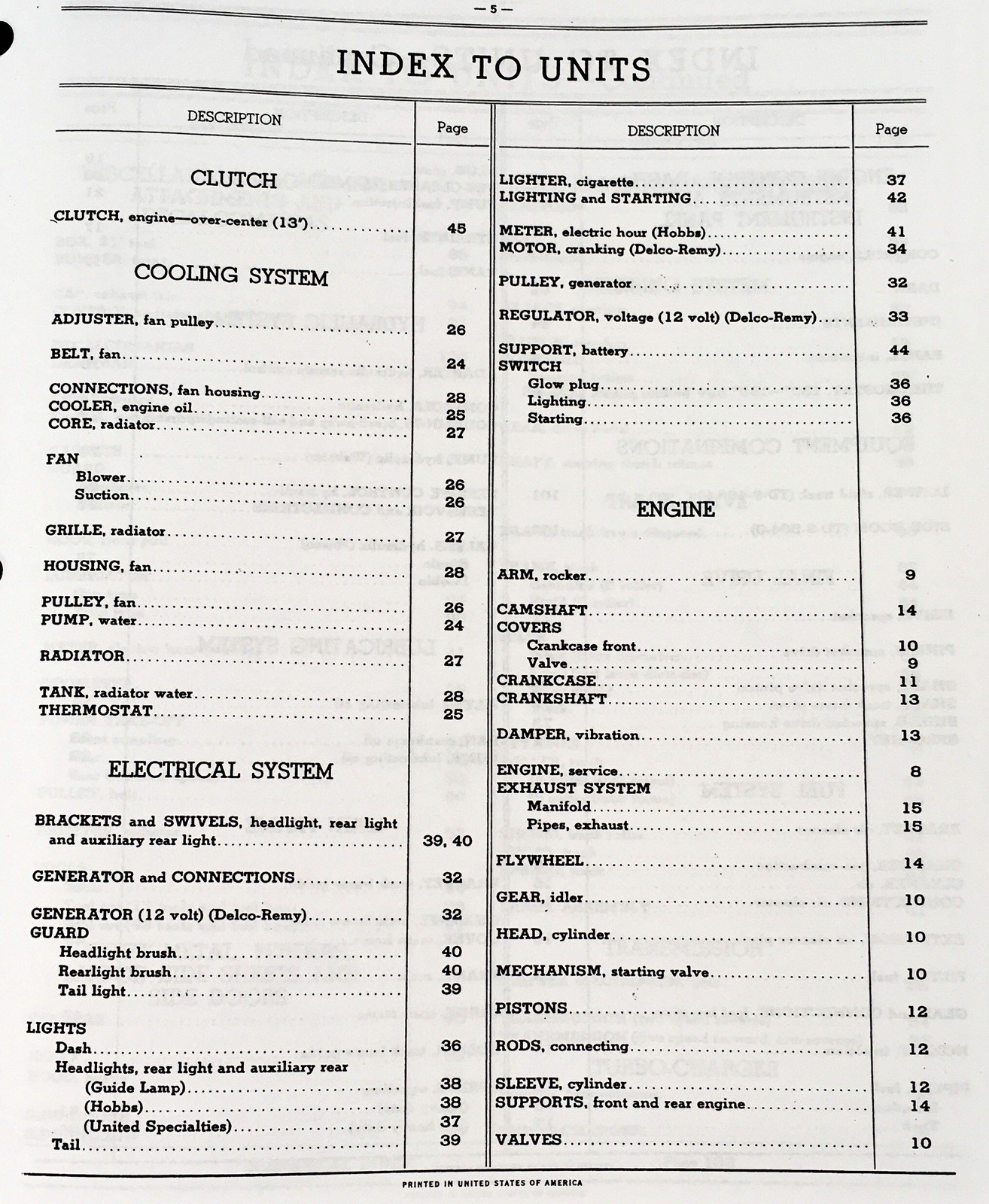 International TD-9 Series 92 Crawler Tractor Service Parts Manual Set Catalog - Image 19