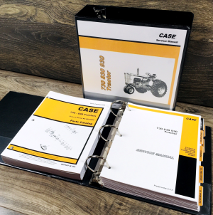 Case 730 740 733 743 830 840 842 Tractor Service Manual Parts Prior to 8253500