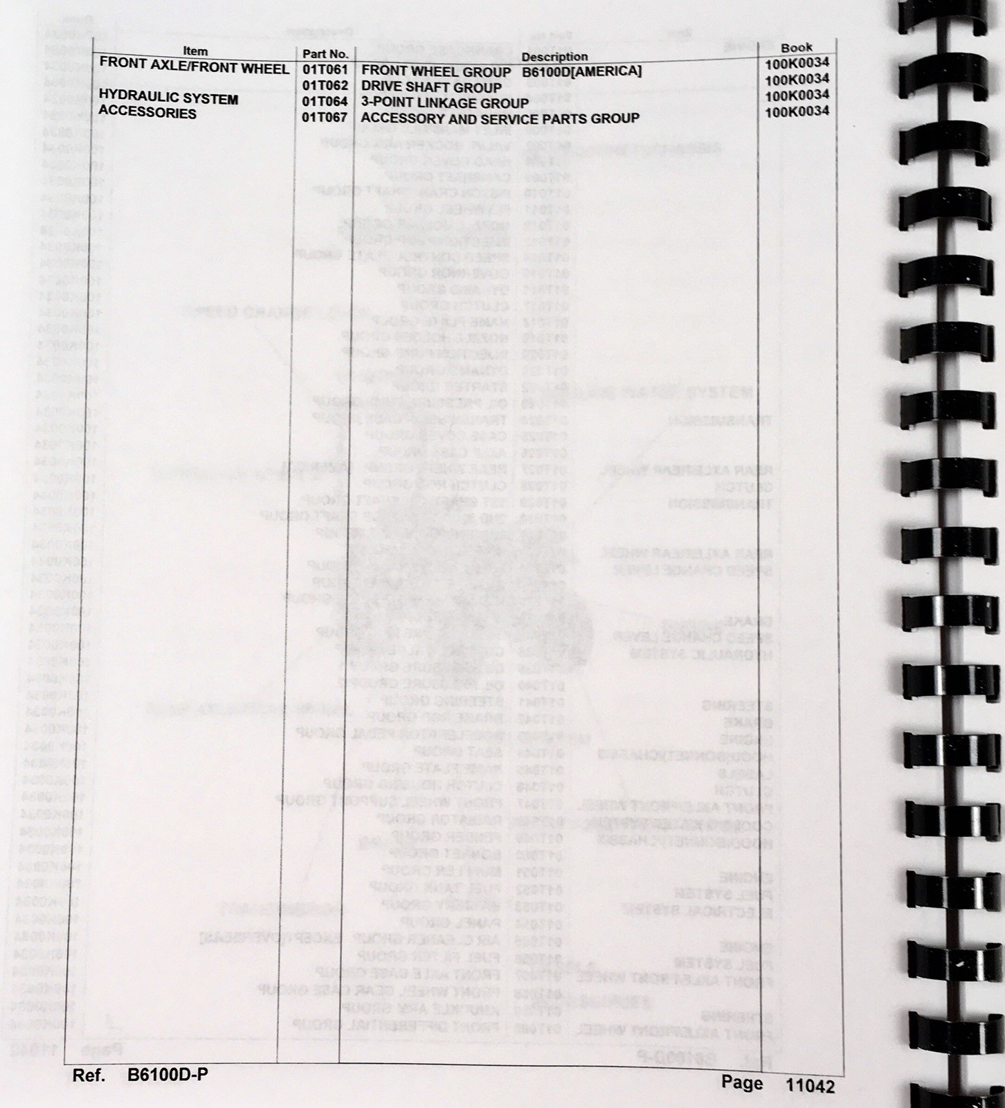 Kubota B6100D B6100 4wd Tractor Service Manual Parts Repair Workshop Assembly - Image 3