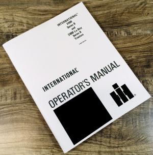 International 2410 Series B Tractor Pay Loader Operators Manual Owners 2410B