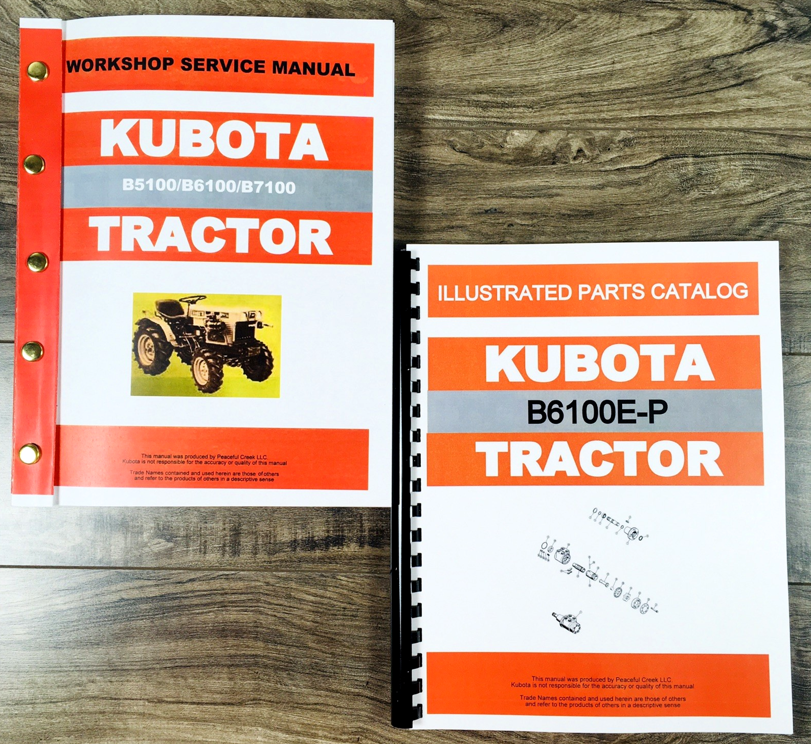 Kubota B6100E B6100 2wd Tractor Service Manual Parts Repair Workshop Assembly
