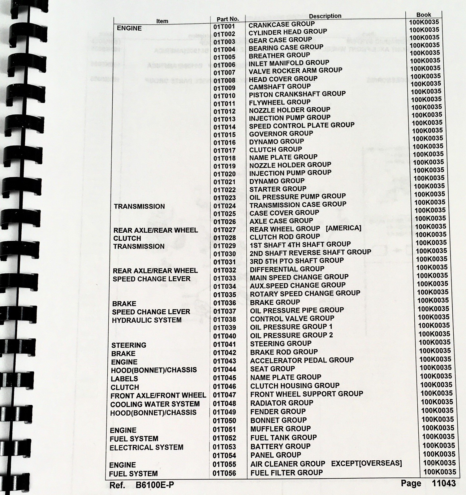 Kubota B6100E B6100 2wd Tractor Service Manual Parts Operators Repair Workshop - Image 3