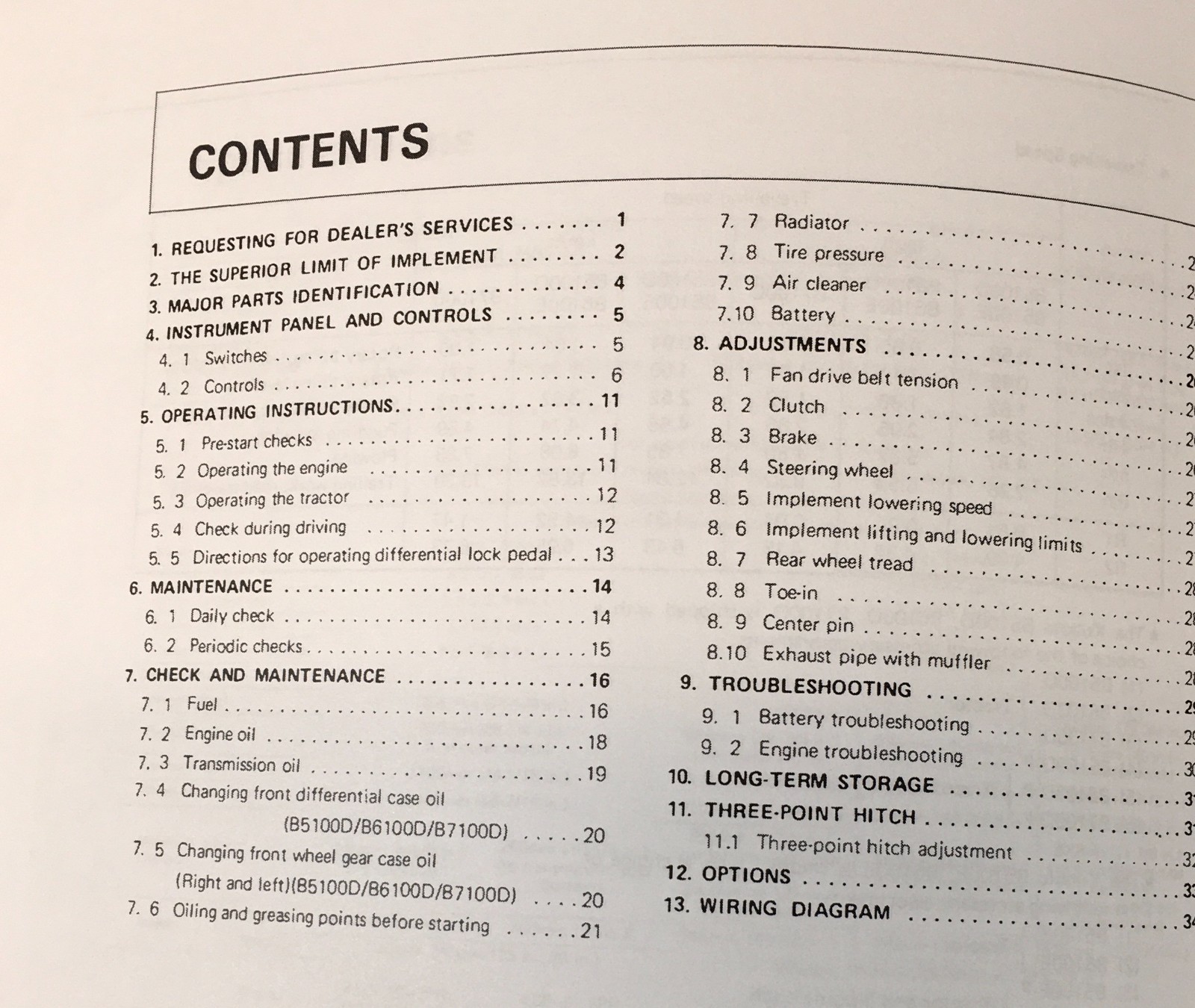 Kubota B5100D B5100 Tractor Service Manual Parts Operators Set Repair Workshop - Image 2