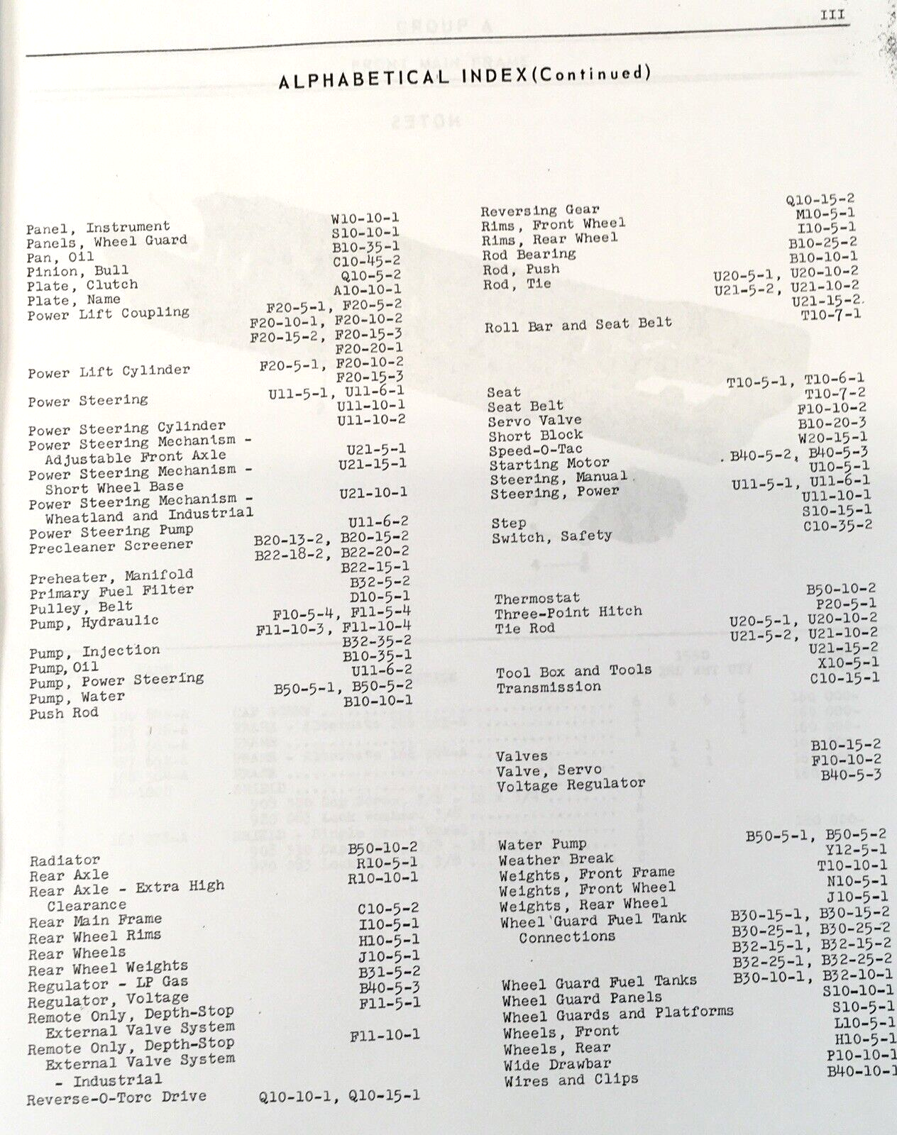 Minneapolis Moline G550 Tractor Parts Manual Catalog Book Assembly Schematics - Image 4