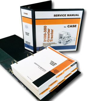 Case 320 310E 310F Crawler Service Manual Tractor Loader Dozer Repair Shop TABS