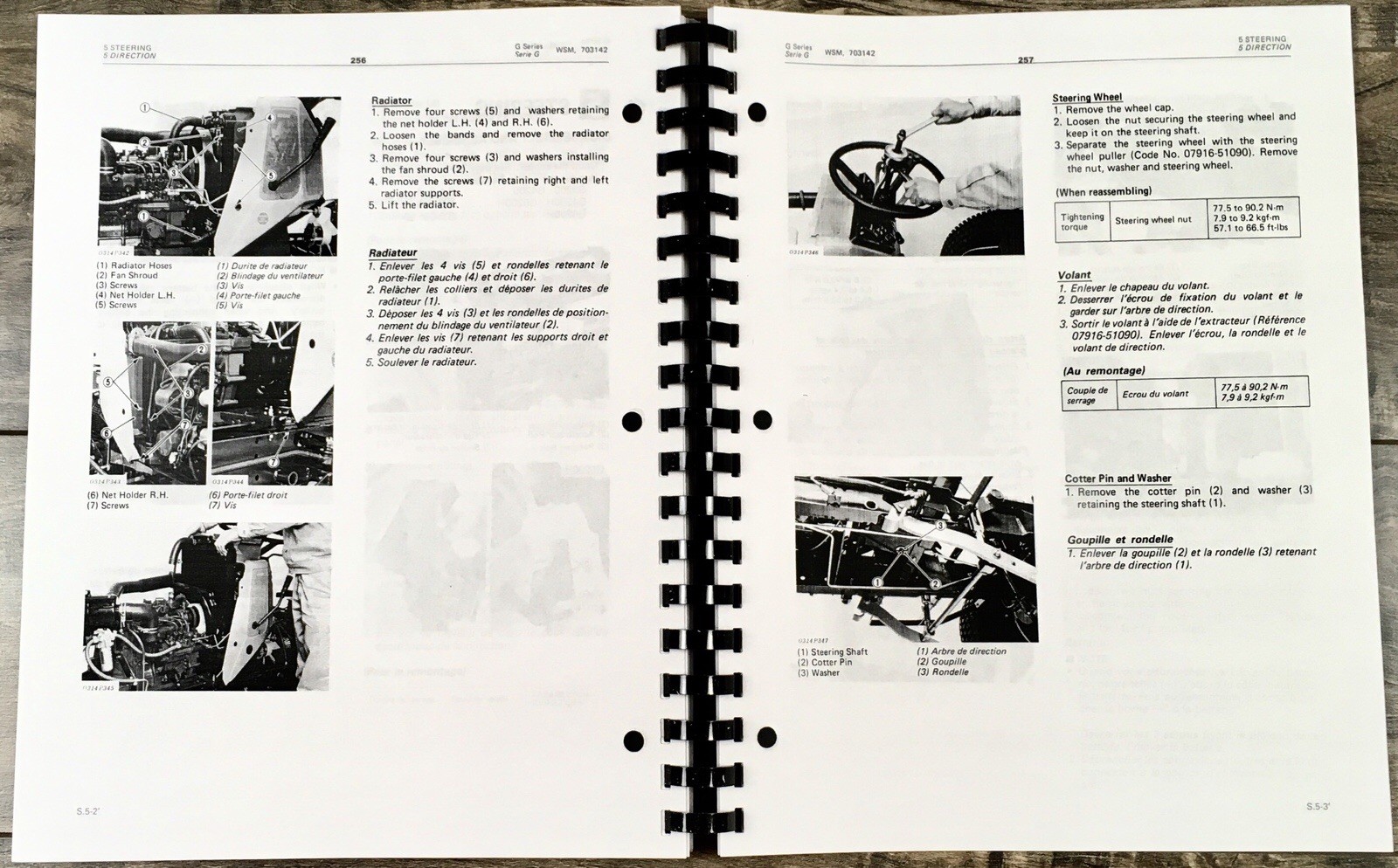 Kubota G6200H Lawn and Garden Tractor Service Manual Parts Catalog Repair Book - Image 9