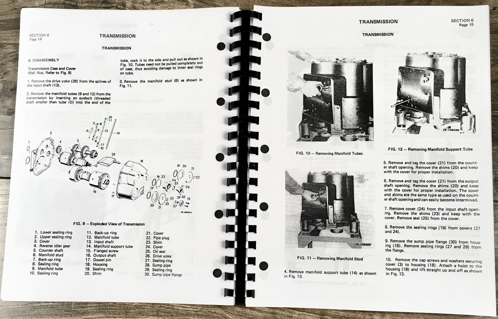International TD-20E Crawler Tractor Pay Dozer Service Manual Set Repair Shop - Image 12