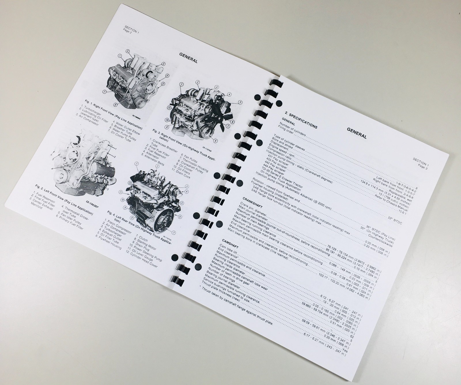 International TD-20E Crawler Tractor Pay Dozer Service Manual Set Repair Shop - Image 14