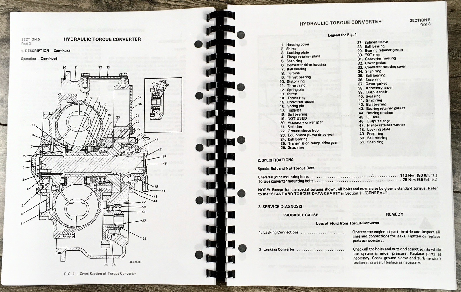 International TD-20E Crawler Tractor Pay Dozer Service Manual Set Repair Shop - Image 15