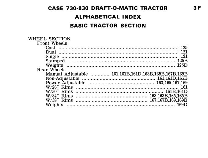 Service Parts Manual Set for Case 830 831 832 833 DraftOMatic Tractor 8253501-Up - Image 5