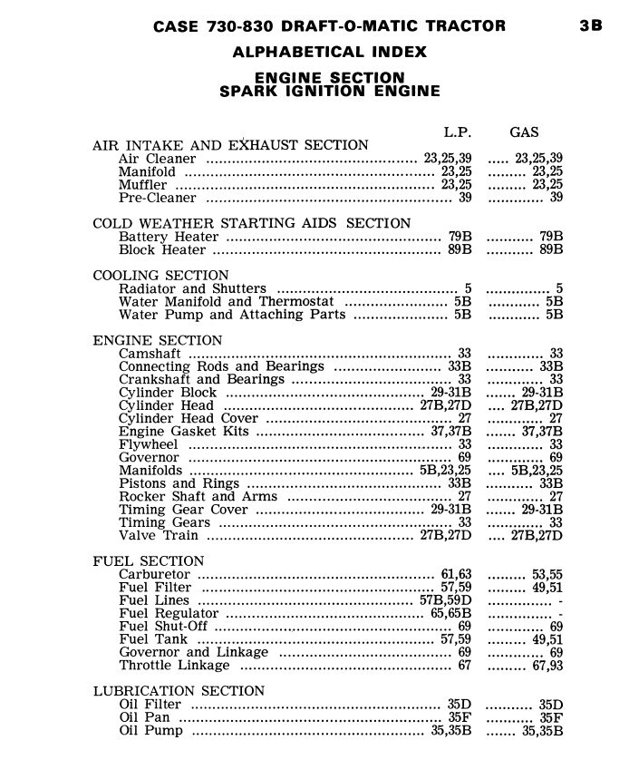 Service Parts Manual Set for Case 830 831 832 833 DraftOMatic Tractor 8253501-Up - Image 8