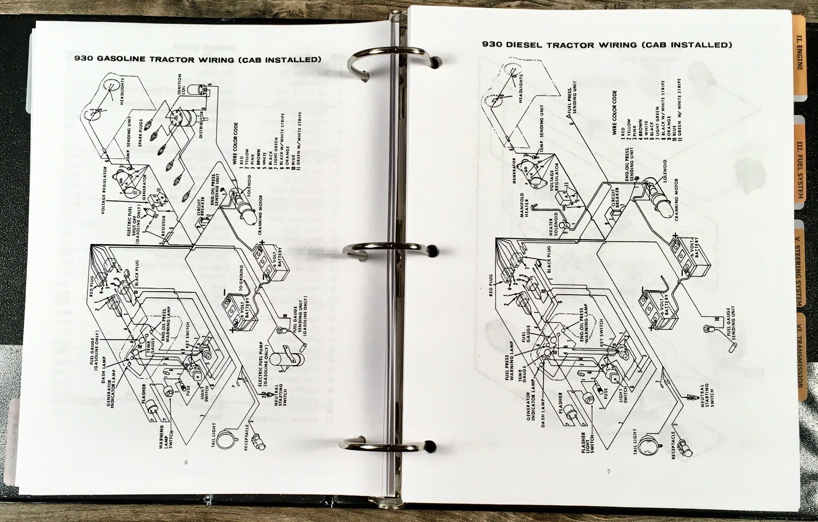 Service Parts Manual Set Case 730 731 732 733 734 DraftOMatic Tractor 8253501-Up - Image 12