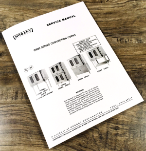 Hobart Model N911 CN912 CN913 CN914 CN915 CN921 Convection Oven Service Manual