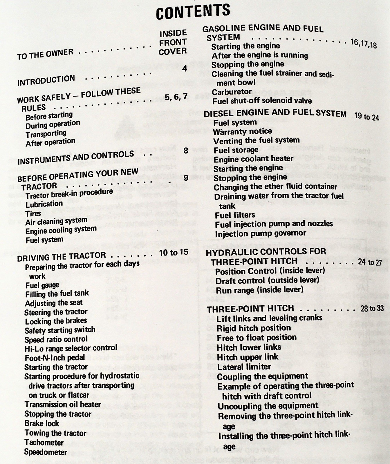 International 70 Hydro Tractor Parts Catalog Operators Manual Owners Set C-291 - Image 3