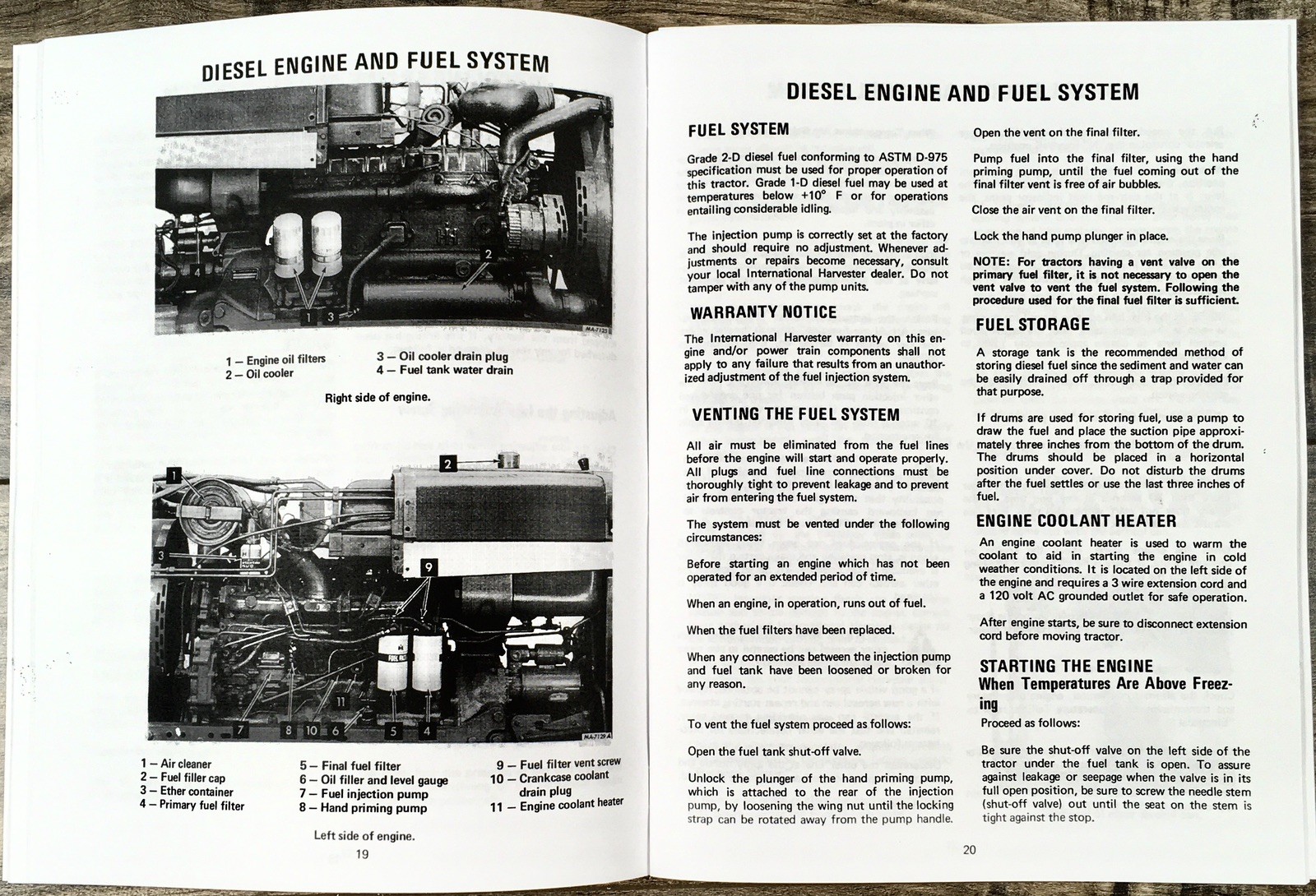 International 70 Hydro Tractor Parts Catalog Operators Manual Owners Set C-291 - Image 14