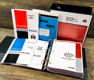 International 686 86 Hydro Gas Tractor Service Parts Operators Manual Set C291