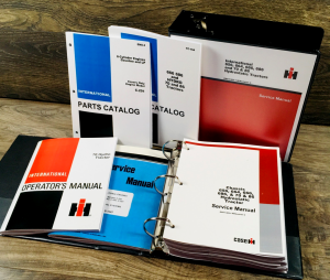 International 70 Hydro Gas Tractor Service Parts Operators Manual Set w C-291
