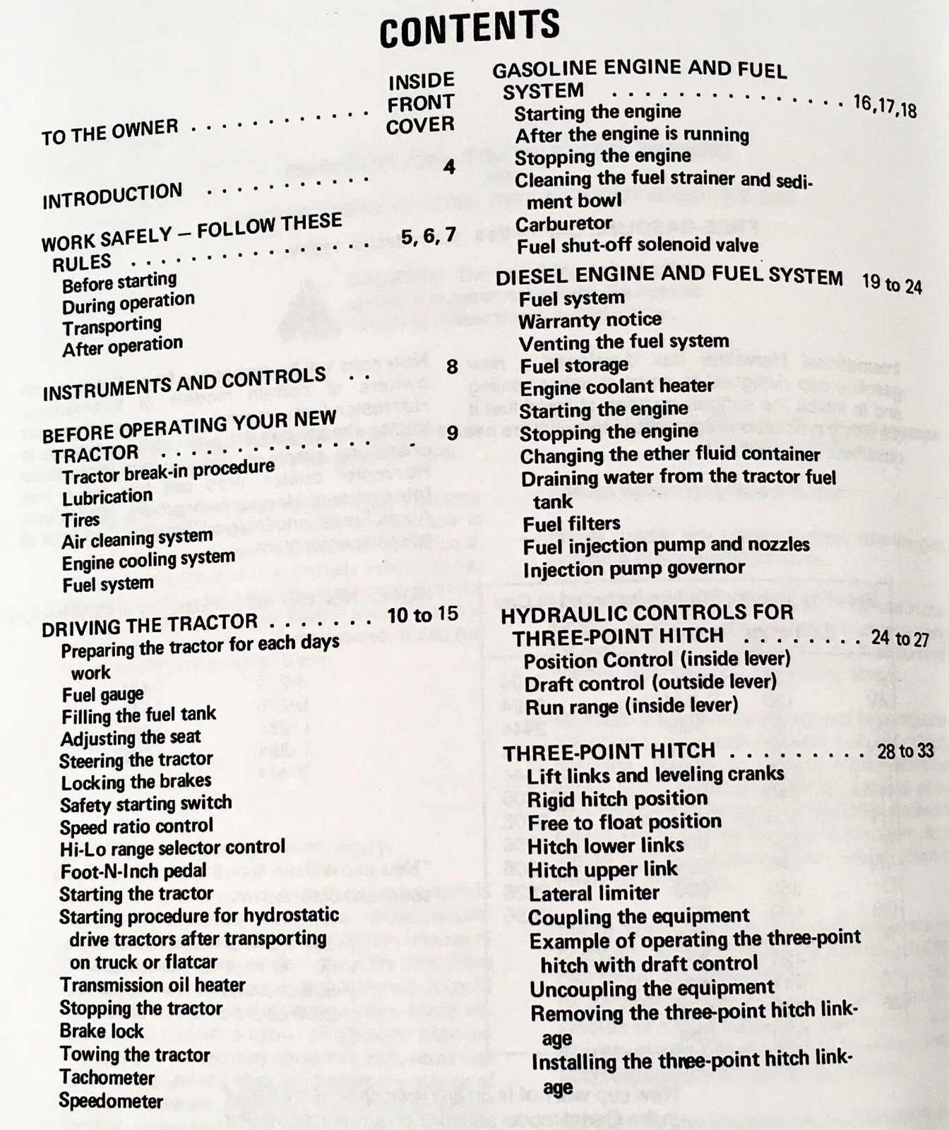 International 70 Hydro Diesel Tractor Service Parts Operators Manual Set D312 - Image 6