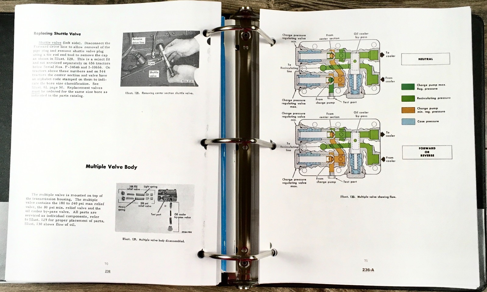 International 70 Hydro Diesel Tractor Service Parts Operators Manual Set D312 - Image 14
