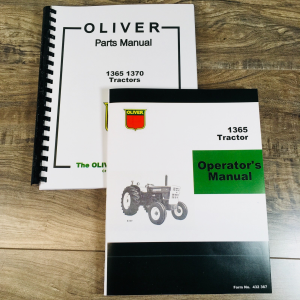 Minneapolis-Moline G450 Tractor Parts Operators Manual Set Catalog Owners Book