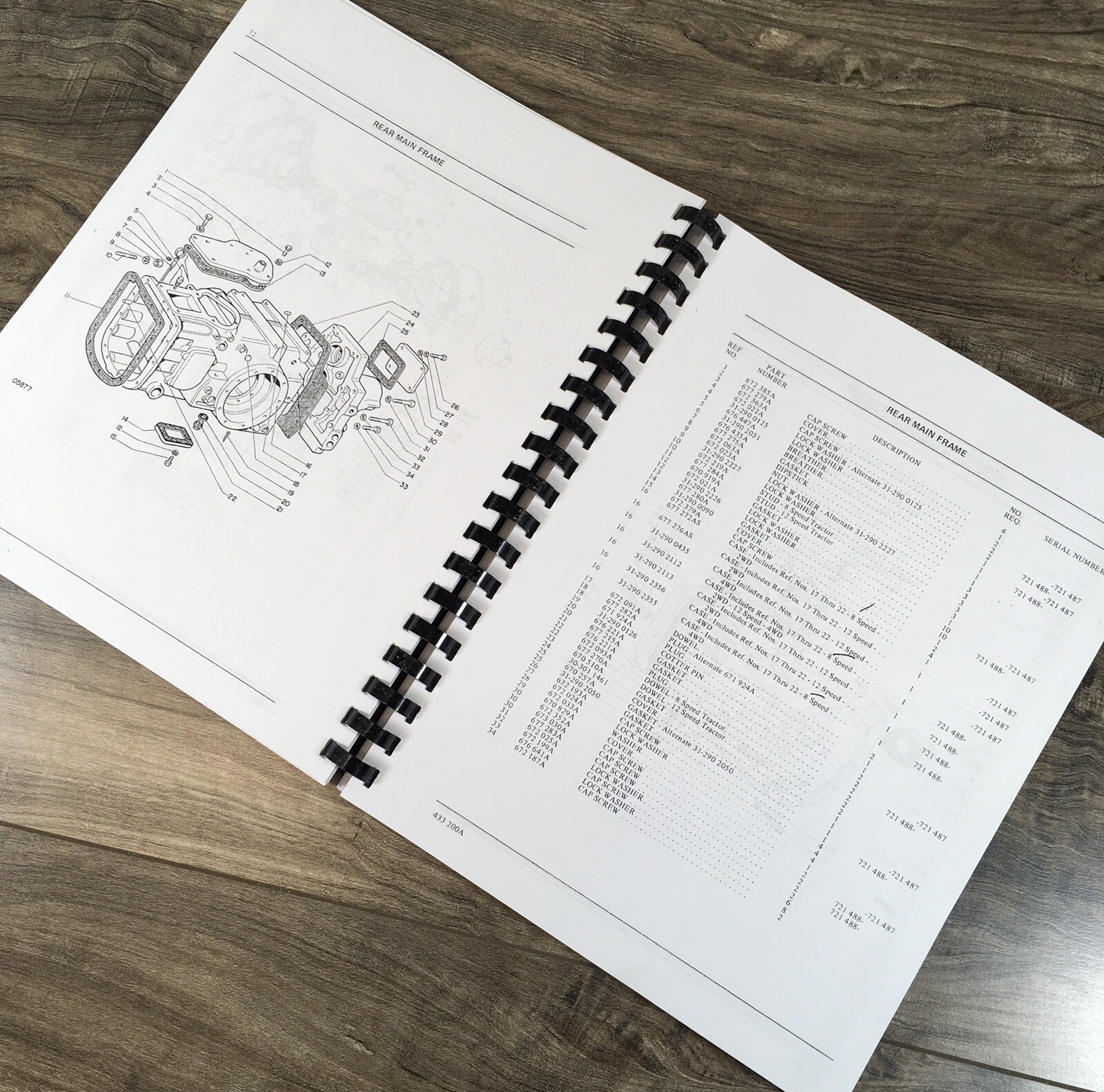 Minneapolis-Moline G450 Tractor Service Parts Manual Set Repair Workshop Shop - Image 10