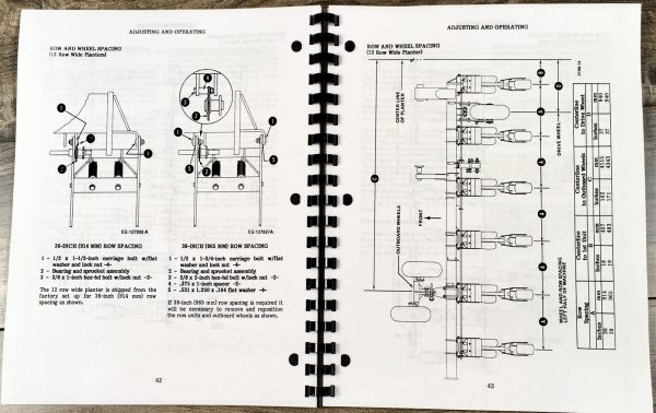Case IH 900 Cyclo Air Trailin Planter Service Parts Operator Manual Set 12 16 Rw - Image 22